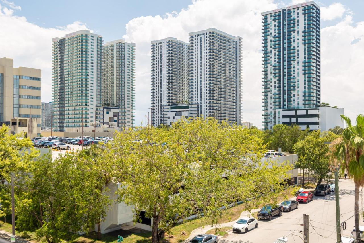 Home Miami Downtown With Balcony - 5 Minutes From Wynwood & Port - Art District Near Beach Bagian luar foto